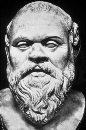 Socrates bust