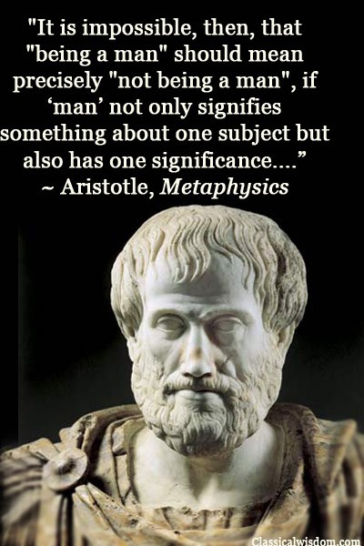 The Illogic of Contradiction - Metaphysics by Aristotle