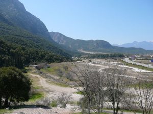 Location of the Battle of Thermopylae