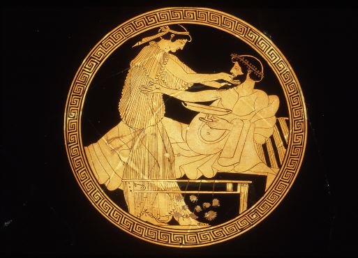 ancient greek wine