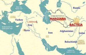 Map of Margiana