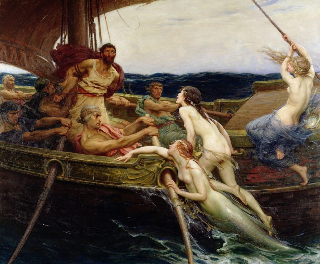 The Sirens in the Odyssey