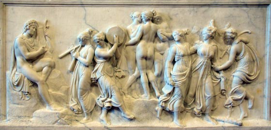 Sculpture of the Muses
