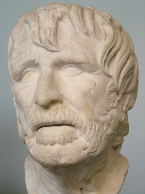 Sculpture of Hesiod