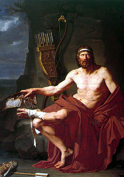 Painting of Philocletes