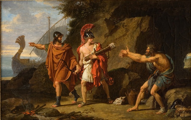 Painting scene of the play