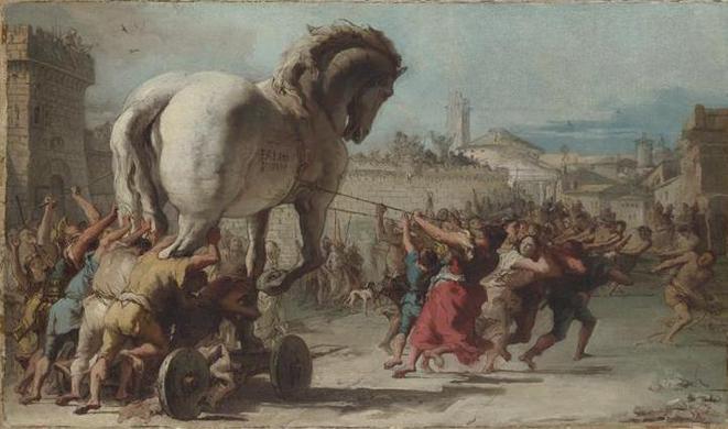 Trojan Horse Painting