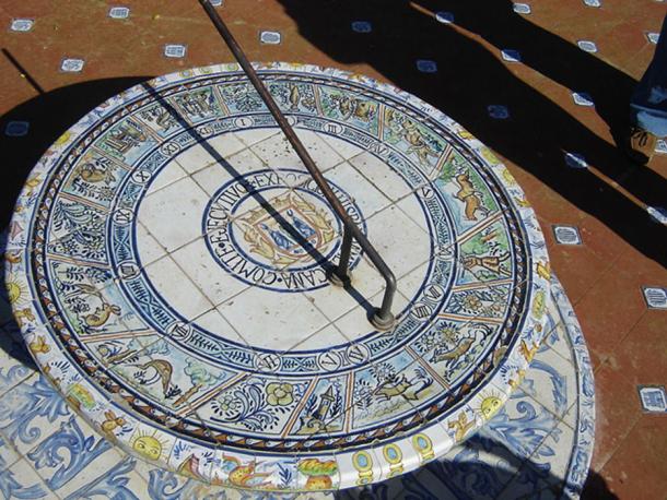 Sundial in Spain