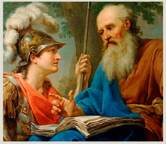 Socrates teaching