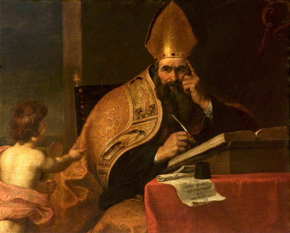 Painting of Augustine