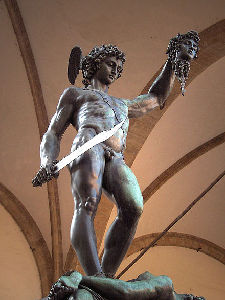 Perseus with the Head of Medusa by Benvenuto Cellini (1554)