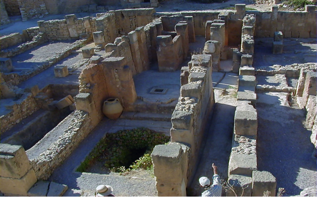 Punic ruins in Bysra (Tunisia) 