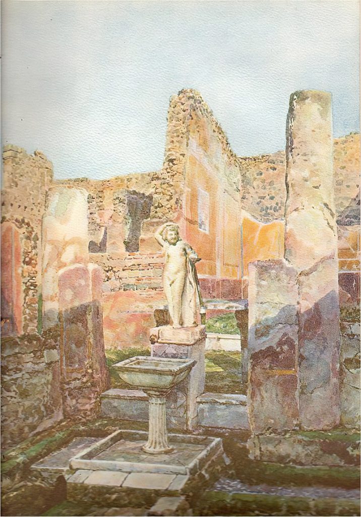 A villa unearthed in Pompeii 