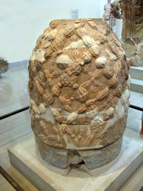 The omphalos in the museum of Delphi
