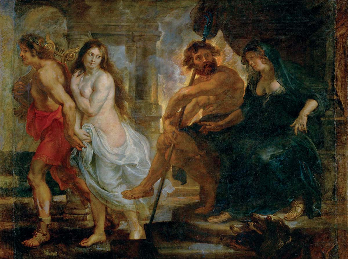 P.P.Rubens Orpheus and Eurydike