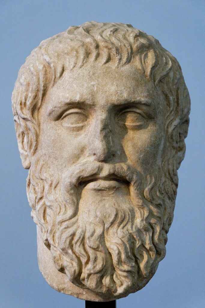 Plato from a 4th century BC sculpture 